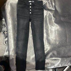 OLD NAVY KIDS Sz 8 ROCKSTAR High Rise Super Skinny Jeggings